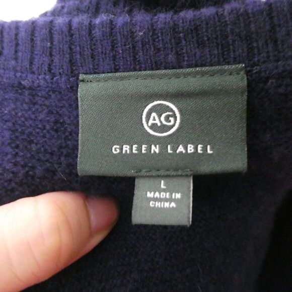 AG Adriano Goldschmied Wool Cashmere Sweater VNeck - Picture 6 of 10